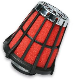 MALOSSI 04 2417.50 Filtro Aria RED FILTER E5 D. 43 Nero, Compatibile con Scooter 50cc
