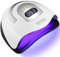 Zawaer UV Lampe für Gelnägel, 380W Led Lampe Nägel für Gelpolitur Mit Digitalanzeige, Automatischem Sensor, 4 Timereinstellungen, 81 Lampenperlen, Nagellack Trocknergerät für Salon und Zuhause