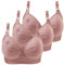 Orders Placed by Me Zip Sports Bras Women First Bra for Girls 13-14 Under Bra Sweat Liners Breast Pump Bra Padded Bralettes Sleeping Bra Breastfeeding The Deal Pink