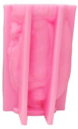 Moules en silicone pour fabrication de savon en forme de femme Texture en silicone