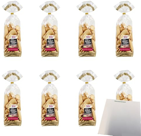 usy Bundle für Hofgut Schoko-Biskuitzungen VPE (8x200g Beutel) + usy Block