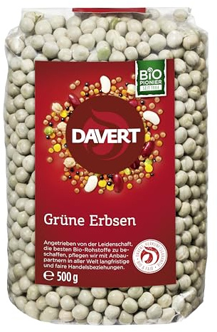 Davert Erbsen, grün (1 x 500 g)