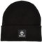 Timberland Unisex-Erwachsene Short Watch Cap with Woven Label Hut für kaltes Wetter, Schwarz Os, Einheitsgröße