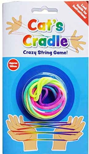 CRADLERZ PMS - Ficelle Magique Cats Cradles,, String Art (Fluo Multicolore)