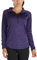 icyzone Damen Sport Shirt Langarm Laufshirt Leichte Schnell Trocknende Gym Yoga Fitness Langarmshirts (XL, Purple)