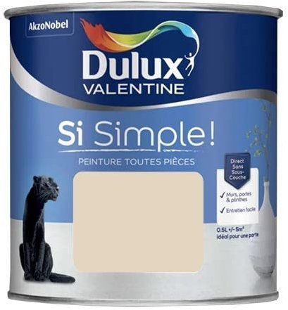 Dulux Valentine Peinture Si Simple! Le Crème 0,5 L