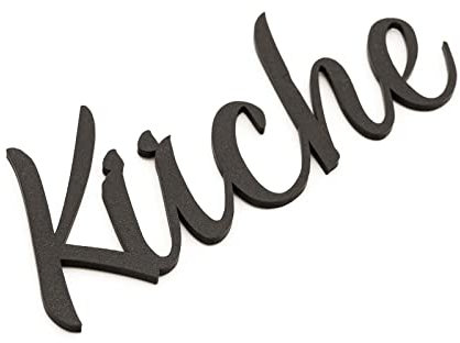 Küche Türschild Küchen Schriftzüge Zimmer Selbstklebend Schwarz