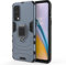 Hülle für Oneplus Nord 2 Drehbar Ringhalter Cover Magnet Bumper Handyhülle Case Stoßfest Doppelschichter Schutzhülle Outdoor Shock Absorption Mit Ring (Oneplus Nord 2, Marineblau)