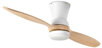 Ventyly - LEAN Ventilador de techo con luz madera clara
