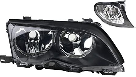 Johns, Scheinwerfer passend für BMW 3er E46 09/01-02/05 FF H7 H7 Rechts inklus. Blinker