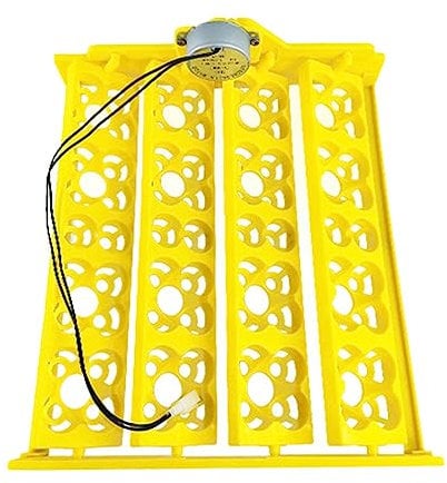 Milageto Bandeja de de Huevos con Motor automático, Accesorios de Bandeja de volteador de Huevos, máquina de incubación de Huevos, Bandeja