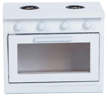 SAFIGLE Cuisinière à gaz poupée Jouet scène Miniature Meubles Miniatures Mini poêle Miniature poêle à Bois Maison de poupée cuisinière Mini poêle