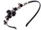 IYOU Retro Strass Haarband Kristall Schwarz Haarbänder Party Geburtstag Haarschmuck für Frauen und Mädchen