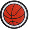 Große Aufnäher zum Aufbügeln für Basketball, Chenille, Basketball, Letterman, Jacke, Sport, bestickte Flicken für Kleidung, Jersey, Jeans, Tasche, 9,5 cm
