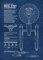 Displate Offiziell Star Trek MetallPoster Magnetische Befestigung Inklusive Lizenziert Bilder Hochwertiges Poster Star Trek Blueprints U.S.S Enterprise Blueprint Poster 45 cm x 32 cm