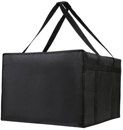 Colcolo Liefer-Pizza-Isoliertasche, vollständig isolierte Isolierung im Inneren, verstärkter Tragegriff, Pizza-Isoliertaschen für Picknick zu Hause