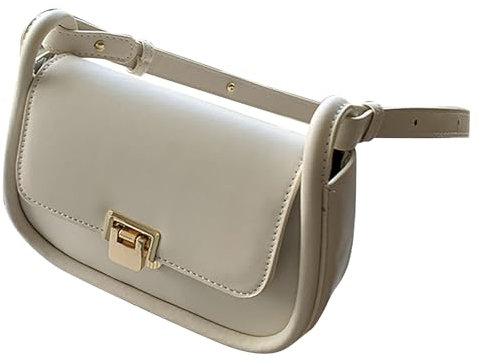 ZEWZI Schultertasche Damen Kleine Handtaschen PU Leder Umhängetasche Aesthetic Taschen Shoulder Bag Crossbody Bag Handbag Unterarmtasche Handtasche Klein für Teenager Mädchen