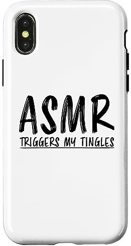 Hülle für iPhone X/XS ASMR Triggers My Tingles ASMR