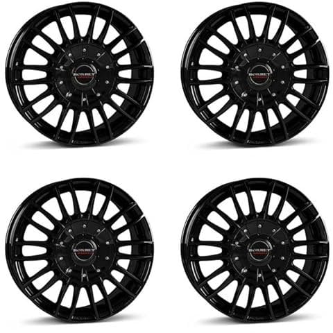 4x Borbet Felgen CW3 9.0x20 ET45 5x120 black glossy kompatibel mit VW Amarok T5 T6 T6.1 Multivan T6.1 Transporter Touareg