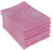DoubleDry Geschirrtücher Baumwolle - 6-teilig - 50x70cm - Oeko-Tex Zertifiziert - Hochwertige Geschirrhandtücher - Blume, Rosa