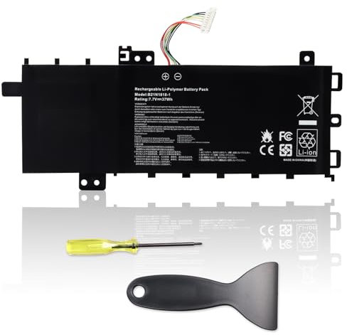 B21N1818-1 C21N1818-1 Batteria sostitutiva per laptop ASUS VivoBook 15 F512FJ F512FL F512UA X512FA X512FB X512FJ X512FL X512JP F512FA F512DA F512JA X512D X512DA X512J X512JA F512FB 2ICP7/54/83 37Wh