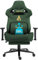 Andyou Silla Gaming Compacta 12° - Adecuada para Espacios Pequeños, Plegado Parcial, Tejido Transpirable (Verde Militar)