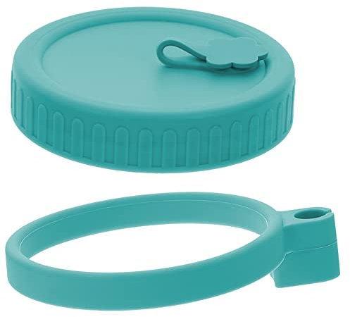 TOYANDONA Silikon Deckel Für Einmachgläser Wiederverwendbar Und Luftdicht Für Küche Camping Und Zuhause Kompatibel Mit Normalen Und Weithalsgläsern