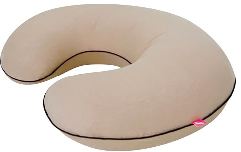 Mother hood Stillkissen ergonomisch, Öko-Tex Standard 100 (Warmbeige)