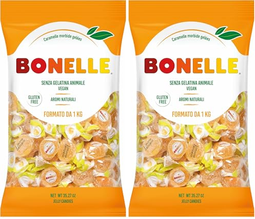 Bonelle Limone Zenzero 1 kg (Confezione da 2)