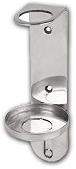 Wall Mount 300ml Single Dispenser Chrome Holder Ideal for Sea Kelp Bottles