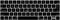 MMDW Housse de clavier en langue suisse compatible avec MacBook Pro 13 15 2019 2018 2017 2016 avec Touch Bar et Touch ID Modèle : A2159 A1989 A1706/A1990 A1707, version américaine et européenne