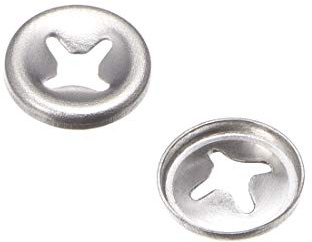 sourcing map 100 Stück Sicherungsscheiben Innen Zahn Scheiben M3 x 10mm Edelstahl Klemmscheiben Unterlegscheiben Sicherung Klipp Verschluss