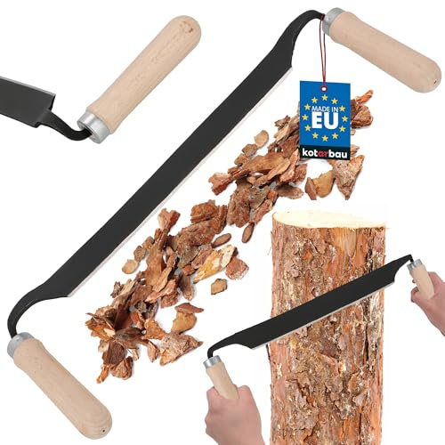 KOTARBAU® Coltello forgiato da 273 mm con lama di taglio per legno.