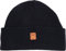 KnowledgeCotton Herren Strick-Mütze aus Bio-Wolle Vegan (1001 Black)