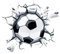 Osomhome Wandtattoo Kinderzimmer Fussball Fußball (100x90cm) | Kinderzimmer Junge & Mädchen | Wandsticker Fußball Wanddeko | Wandaufkleber Wandbild Kinderbilder | Fußbalspieler Fußballer os7405