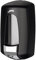 Jofel - Dosificador de Jabón Líquido para Pared, Recargable con Capacidad para 0.9L, Dispensador Jabón Baño Rellenable, Válvula Anticorrosión y Antigoteo, Carcasa ABS, Aitana AC70600-MT, Negro Mate