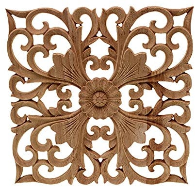 Unlackierte Holzstücke Modellbau Holz Handwerk Vintage Home Decor Dekoration Zubehör Figur C