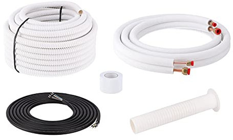 Klimaanlagen Montageset 1/4'' + 3/8'' - 22 Meter