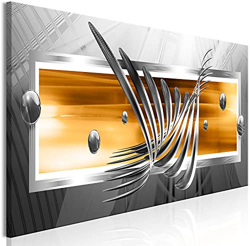 murando Acrylglasbild Abstrakt 120x40 cm 1 Teilig Wandbild auf Acryl Glasbilder Kunstdruck Moderne Acrylglas Platte Wanddekoration Geschenke Heimdekoration Glasbild - grau a-A-0344-k-d