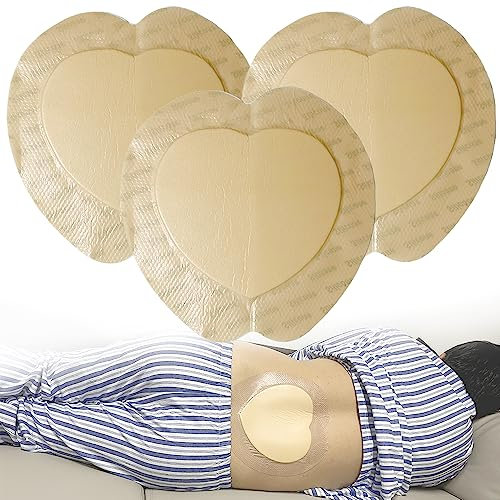 Sacral Schaum Wundauflage-Klebepad für ältere Bettlägerige, sterile Einzelverpackung, 3 Stück, 7 x 7
