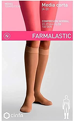 Farmalastic Media Corta Compresion Normal