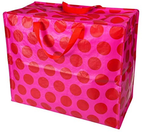 LS-LebenStil XXL Jumbo Bag Pink Spotlight Einkaufstasche Shopper Riesentasche Tasche Allzwecktasche Recycelt