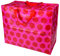 LS-LebenStil XXL Jumbo Bag Pink Spotlight Einkaufstasche Shopper Riesentasche Tasche Allzwecktasche Recycelt