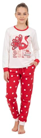 A2Z 4 Kids Girls Pyjamas Traditional PJS Pyjama Set Long Sleeve Top - PJS 189 Pink_2-3