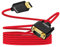 ANNNWZZD HDMI auf VGA, HDMI VGA Kabel Nylon Gewebe HDMI zu VGA für Monitor, Projektor, PC, Desktop, TV, Rot, 1M
