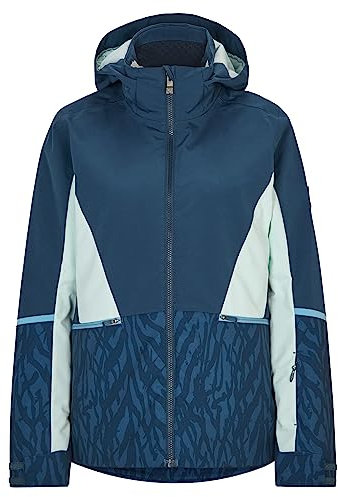 Ziener Damen TAIMI Ski-Jacke/Winter-Jacke | warm, atmungsaktiv, wasserdicht, hale navy, 38