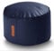 Green Bean Sitzhocker aus Kunstleder - Pouf mit EPS Perlen Füllung - 43 x 30 cm - perfekte Ergänzung zum Sitzsack - Sitzwürfel Sitzkissen Hocker Fußhocker - Dunkelblau