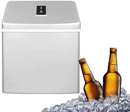 Mini Automatic Electric Ice Maker Ice Making Machine Portable Round Block Ice Cube Maker Small Bar Coffee Milk Tea Shop