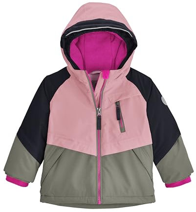 first instinct by killtec Kinder Skijacke/Funktionsjacke mit Kapuze und Schneefang FISW 31 MNS SKI JCKT, hellpink, 122, 42253-000