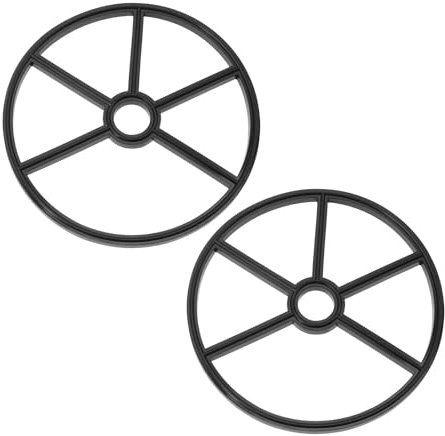 Be In Your Mind 2 Pcs Joint Caoutchouc en Forme d'étoile pour Filtre à sable Pièce de Rechange SP0710 Compatible avec Hayward S200 Series Pro Series Vannes de Filtre à Sable à Montage Latéral